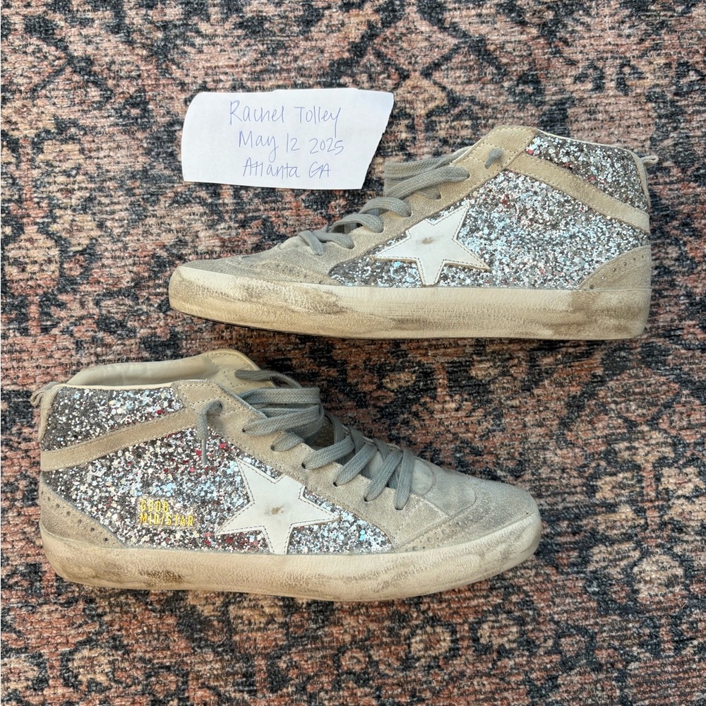 Golden Goose Glitter Star High-Tops